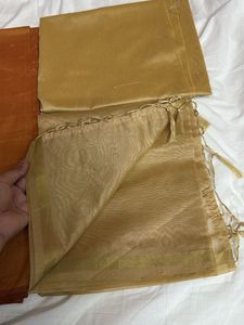 Banarasi Wood Coloured Suit Set