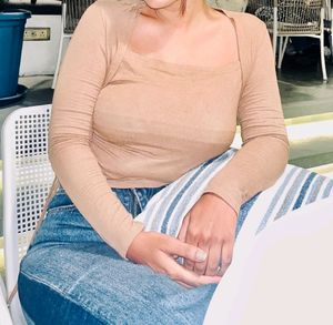 Tan Colour Top