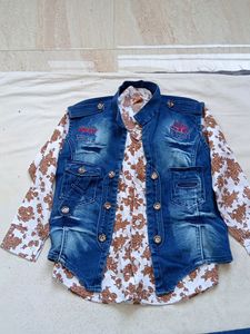 3pc Shirt Pant And Jacket Set For Boys