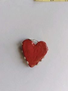 Red Heart Pendant Charm