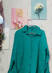 Green Pure Cotton Co_ord Set