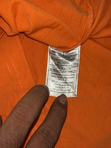 Jordan Orange Graphic Tee