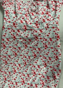 Floral Mini Bodycon Dress