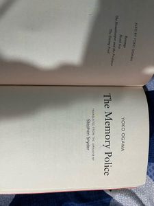 The Memory Police by Yoko Ogawa