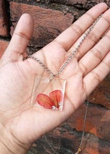 Hand made resin Pendant