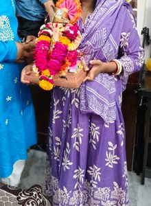 Elegant Purple Kurta Set