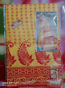 Laddu gopal  Brass pooja thali set, Cotton Saree
