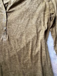 Olive Green Henley T-Shirt