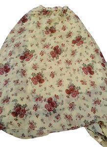 Floral Print Mini Skirt