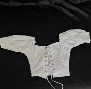 White Corset Top