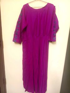 Elegant Purple Kurta