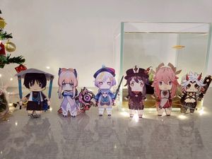 Cute Genshin Papercraft Characters