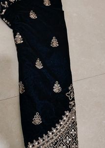 Velvet Lehenga