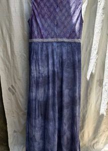 I. Purple Maxi Dress
