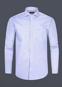 Men's Light Blue Plain Shirt