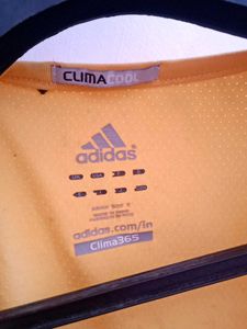 Adidas Climacool Women&#39;s Orange Tee