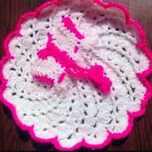 Handmade Crochet Dress For Laddo Gopal