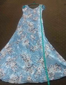 Floral Print Long Dress