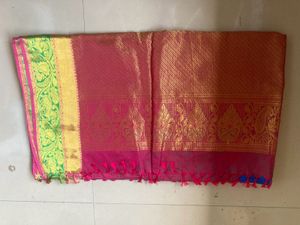 Elegant Pink Saree