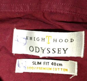 Odyssey Maroon Men Shirt