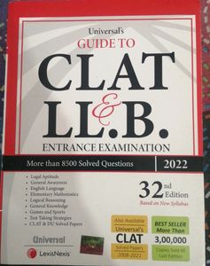 Universal Guide To CLAT &amp; LLB Entrance Examination By Lexis Nexis Publication
