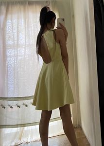 FOREVER 21 Yellow Dress With Free Jacket