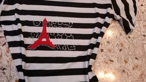 Striped Paris Tee for kids