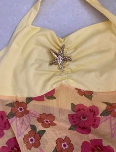 Yellow Halter Top