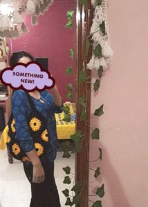 Sunflower Crochet Shoulder Bag