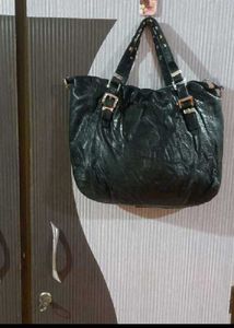 Michael Kors Black Leather Tote