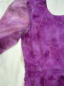 Prettiest Organza Dress(Y2k Print)💞