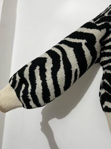 Zebra Print Sweater