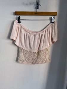 Mesh Insert Crop Top