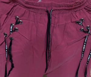 Teal Cargo Joggers