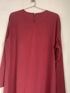 A Line Long Kurta Full Length Comfortable Daily We