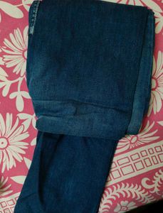 Vintage Look Blue Jeans