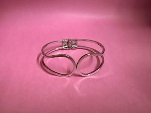 Silver Tone Bangle Bracelet