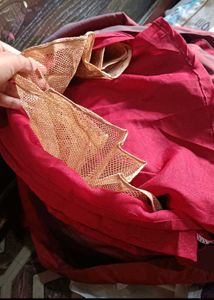 Ethnic long Gown with heavy dupatta