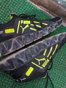 Branded Puma Black Sneakers