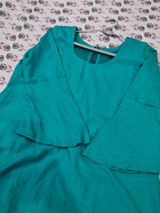 Teal Green Vintage Dress