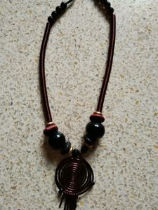 Black Brown Necklace