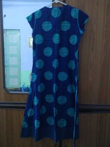 Blue Polka Dot Dress