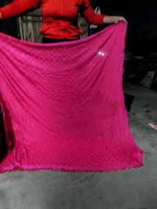 Louis Vuitton Rose pink Monogram Shawl