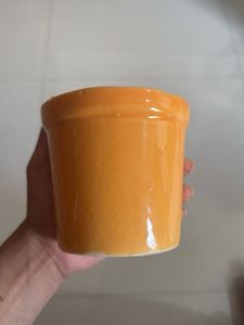 Green Ceramic Planter