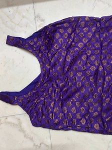 Purple churi daar pjami suit