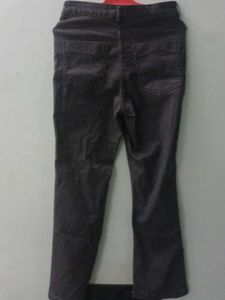 Charcoal Black Bootcut Zudio Jeans