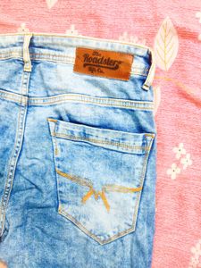 Acid Wash Denim Jeans