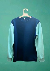Color Block Long Sleeve Top