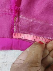 Banarasi silk blouse less used