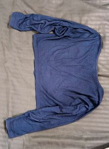 Full Sleeves Crop Top